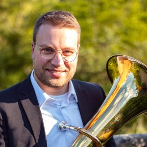 Julian Kemming mit Bariton/Posaune